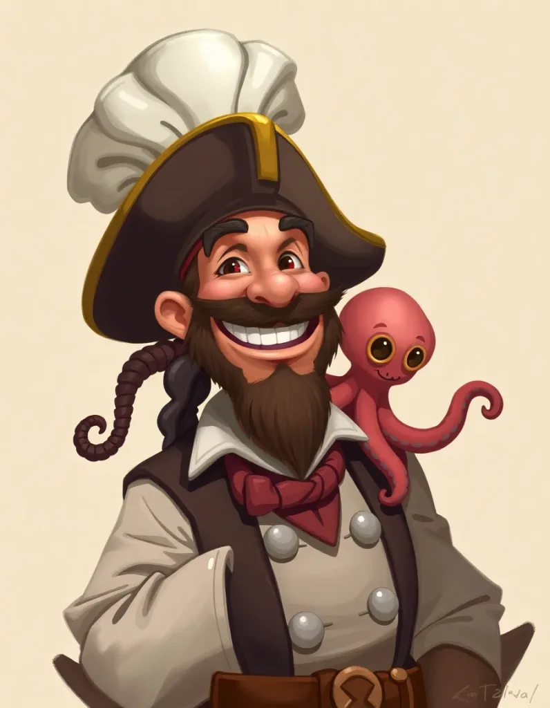 Stylized character